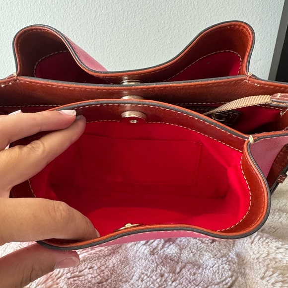 Dooney & Bourke Pink Crossbody Bag - Picture 5 of 7
